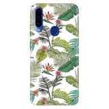 Senada General Mobile Gm 20 Pro İle Uyumlu Kılıf Silikon Desenli Tam Koruma Resimli Tropical