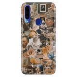 Senada General Mobile Gm 20 Pro İle Uyumlu Kılıf Silikon Desenli Tam Koruma Resimli Vangogh6604H