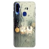 Senada General Mobile Gm 20 Pro İle Uyumlu Kılıf Silikon Desenli Tam Koruma Resimli Yağmurlu Bir Akşam
