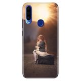 Senada General Mobile Gm 20 Pro İle Uyumlu Kılıf Silikon Desenli Tam Koruma Resimli Yalnız Çocuk