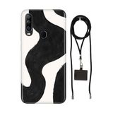Senada General Mobile Gm 20 Pro İle Uyumlu Kılıf Slalom Desenli Silikon İpli Boyun Askı Aparatı