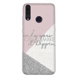 Senada General Mobile Gm 20 Pro İle Uyumlu Kılıf Uyumlu 0.4Mm Lazer Kesim Silikon Kapak Happen