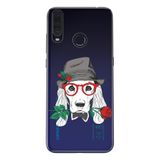 Senada General Mobile Gm 20 Pro Uyumlu İle Uyumlu Kılıf 0.4Mm Lazer Kesim Silikon Kapak Aşk Köpeği