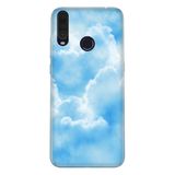 Senada General Mobile Gm 20 Pro Uyumlu İle Uyumlu Kılıf 0.4Mm Lazer Kesim Silikon Kapak Bulut