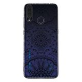 Senada General Mobile Gm 20 Pro Uyumlu İle Uyumlu Kılıf 0.4Mm Lazer Kesim Silikon Kapak Mandala1