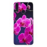 Senada General Mobile Gm 20 Pro Uyumlu İle Uyumlu Kılıf 0.4Mm Lazer Kesim Silikon Kapak Mor Orkide