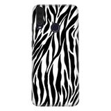 Senada General Mobile Gm 20 Pro Uyumlu İle Uyumlu Kılıf 0.4Mm Lazer Kesim Silikon Kapak Zebradeseni