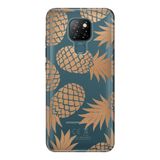 Senada General Mobile Gm 20 Uyumlu İle Uyumlu Kılıf 0.4Mm Lazer Kesim Silikon Kapak Ananas