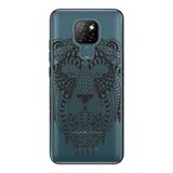 Senada General Mobile Gm 20 Uyumlu İle Uyumlu Kılıf 0.4Mm Lazer Kesim Silikon Kapak Geo Aslan