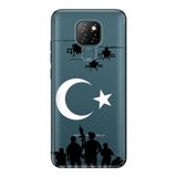 Senada General Mobile Gm 20 Uyumlu İle Uyumlu Kılıf 0.4Mm Lazer Kesim Silikon Kapak Mehmetçik