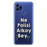 Senada General Mobile Gm 21 İle Uyumlu Kılıf 0.4 Mm Lazer Kesim Silikon Kapak Ne Polisi