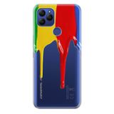 Senada General Mobile Gm 21 İle Uyumlu Kılıf 0.4Mm Lazer Kesim Silikon Kapak Akan Boya