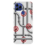 Senada General Mobile Gm 21 İle Uyumlu Kılıf 0.4Mm Lazer Kesim Silikon Kapak Borular