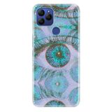 Senada General Mobile Gm 21 İle Uyumlu Kılıf 0.4Mm Lazer Kesim Silikon Kapak Ghost Eye