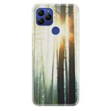 Senada General Mobile Gm 21 İle Uyumlu Kılıf 0.4Mm Lazer Kesim Silikon Kapak Gün Işığı