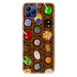 Senada General Mobile Gm 21 İle Uyumlu Kılıf 0.4Mm Lazer Kesim Silikon Kapak Kakao