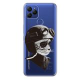 Senada General Mobile Gm 21 İle Uyumlu Kılıf 0.4Mm Lazer Kesim Silikon Kapak Korsan Kedi