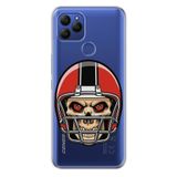 Senada General Mobile Gm 21 İle Uyumlu Kılıf 0.4Mm Lazer Kesim Silikon Kapak Kuru Kafa