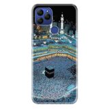 Senada General Mobile Gm 21 İle Uyumlu Kılıf 0.4Mm Lazer Kesim Silikon Kapak Mekke Hac Kabe