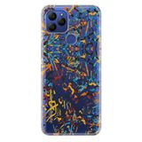 Senada General Mobile Gm 21 İle Uyumlu Kılıf 0.4Mm Lazer Kesim Silikon Kapak Muslim Paint,Color204