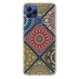Senada General Mobile Gm 21 İle Uyumlu Kılıf 0.4Mm Lazer Kesim Silikon Kapak Mvp Mandala