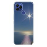Senada General Mobile Gm 21 İle Uyumlu Kılıf 0.4Mm Lazer Kesim Silikon Kapak Sakin Deniz