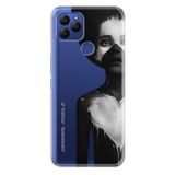 Senada General Mobile Gm 21 İle Uyumlu Kılıf 0.4Mm Lazer Kesim Silikon Kapak Siyahlı Kadın