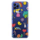 Senada General Mobile Gm 21 İle Uyumlu Kılıf 0.4Mm Lazer Kesim Silikon Kapak Sweet