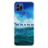 Senada General Mobile Gm 21 İle Uyumlu Kılıf 0.4Mm Lazer Kesim Silikon Kapak Take Me