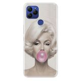 Senada General Mobile Gm 21 İle Uyumlu Kılıf 0.4Mm Lazer Kesim Silikon Kapak Trend Marliyn