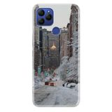 Senada General Mobile Gm 21 İle Uyumlu Kılıf 0.4Mm Lazer Kesim Silikon Kapak Winter York