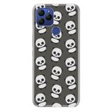 Senada General Mobile Gm 21 İle Uyumlu Kılıf 0.4Mm Uyumlu Lazer Kesim Silikon Kapak Panda Bob