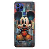Senada General Mobile GM 21 ile Uyumlu Kılıf Resimli Desenli Silikon 05MickeySmile1111