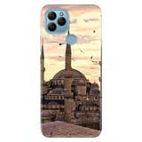 Senada General Mobile Gm 21 İle Uyumlu Kılıf Silikon Desenli Tam Koruma Resimli Camii