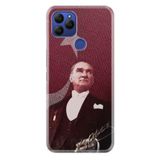 Senada General Mobile Gm 21 İle Uyumlu Kılıf Silikon Telefon Kabı Kapak - M.K Atatürk
