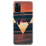 Senada General Mobile Gm 21 Plus İle Uyumlu Kılıf 0.4 Mm Lazer Kesim Silikon Kapak Swag Design