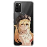 Senada General Mobile Gm 21 Plus İle Uyumlu Kılıf 0.4Mm Lazer Kesim Silikon Kapak Anime Pilot