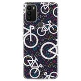 Senada General Mobile Gm 21 Plus İle Uyumlu Kılıf 0.4Mm Lazer Kesim Silikon Kapak Bisiklet