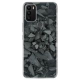 Senada General Mobile Gm 21 Plus İle Uyumlu Kılıf 0.4Mm Lazer Kesim Silikon Kapak Broken