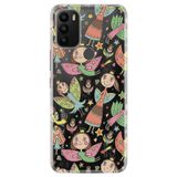 Senada General Mobile Gm 21 Plus İle Uyumlu Kılıf 0.4Mm Lazer Kesim Silikon Kapak Çizgi Melek