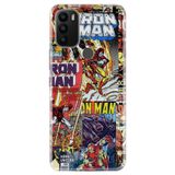 Senada General Mobile Gm 21 Plus İle Uyumlu Kılıf 0.4Mm Lazer Kesim Silikon Kapak Çizgi Roman