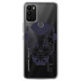 Senada General Mobile Gm 21 Plus İle Uyumlu Kılıf 0.4Mm Lazer Kesim Silikon Kapak Dr.Cat
