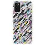 Senada General Mobile Gm 21 Plus İle Uyumlu Kılıf 0.4Mm Lazer Kesim Silikon Kapak Fırça Darbeleri