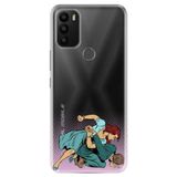 Senada General Mobile Gm 21 Plus İle Uyumlu Kılıf 0.4Mm Lazer Kesim Silikon Kapak Güçlü Kadın