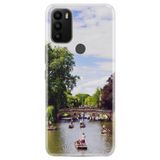 Senada General Mobile Gm 21 Plus İle Uyumlu Kılıf 0.4Mm Lazer Kesim Silikon Kapak Kayık Göl