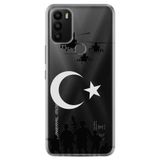 Senada General Mobile Gm 21 Plus İle Uyumlu Kılıf 0.4Mm Lazer Kesim Silikon Kapak Mehmetçik