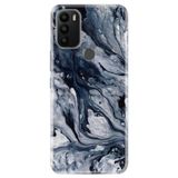Senada General Mobile Gm 21 Plus İle Uyumlu Kılıf 0.4Mm Lazer Kesim Silikon Kapak Mermer Desen