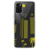 Senada General Mobile Gm 21 Plus İle Uyumlu Kılıf 0.4Mm Lazer Kesim Silikon Kapak Miami
