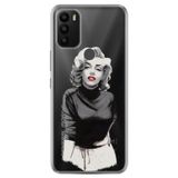 Senada General Mobile Gm 21 Plus İle Uyumlu Kılıf 0.4Mm Lazer Kesim Silikon Kapak Monroe