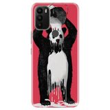 Senada General Mobile Gm 21 Plus İle Uyumlu Kılıf 0.4Mm Lazer Kesim Silikon Kapak Panda Kingo